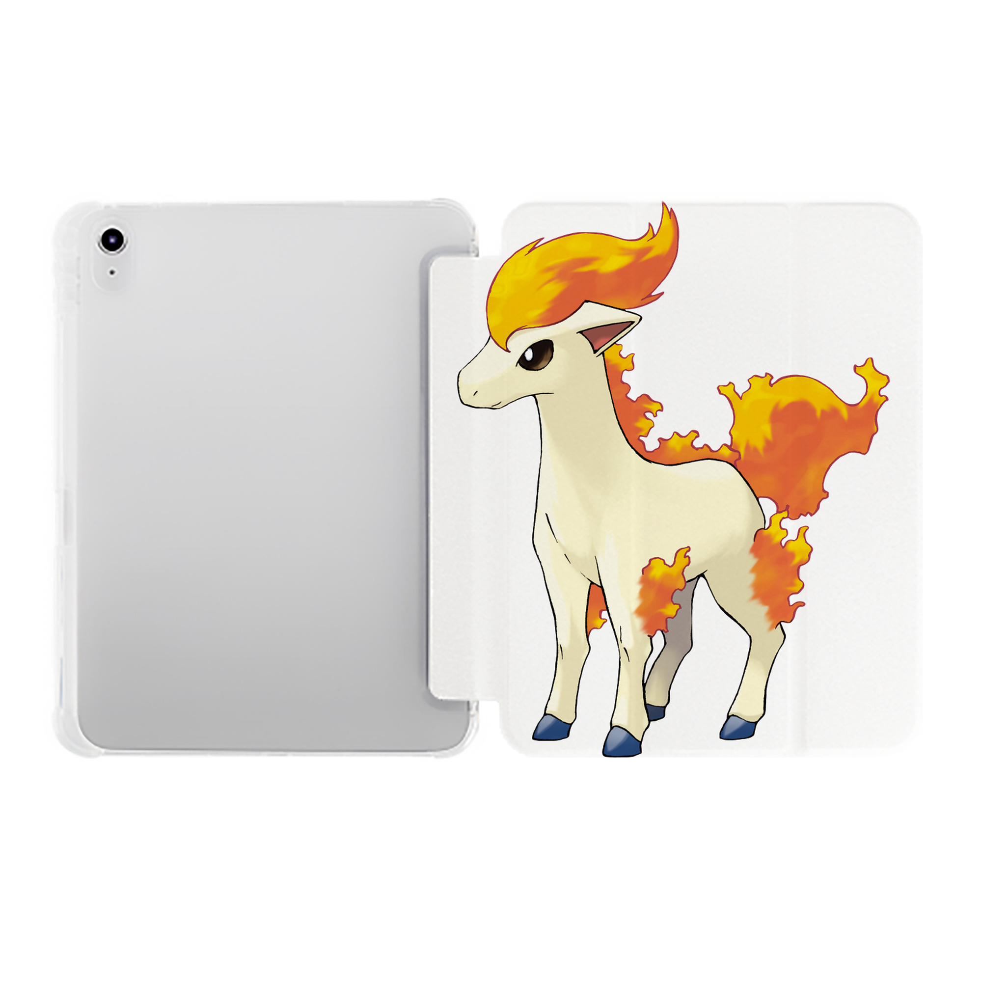 （画像用） ポケットモンスター Pokémon IPad ケース ペン収納付き 三つ折りスタンド PUレザー×シリコン 対応機種9.5/10.5/10.9インチ